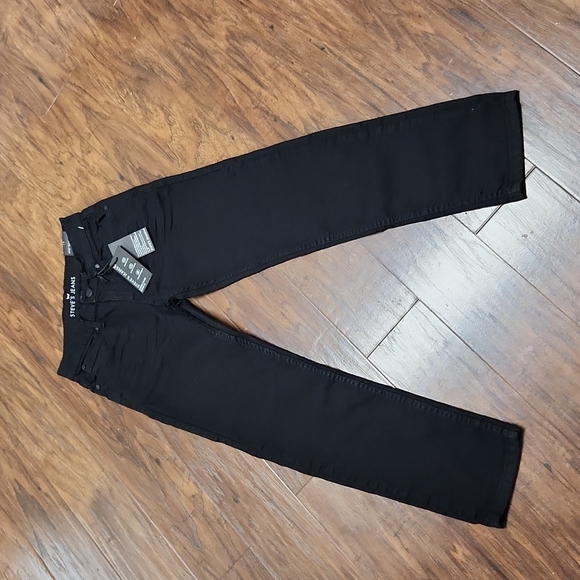 STEVE’S JEANS | Boys/Girls Stretch Denim Skinny Fit Jeans Alec Black Size 10 - Picture 1 of 12